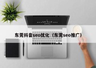 东莞抖音seo优化（东莞seo推广）